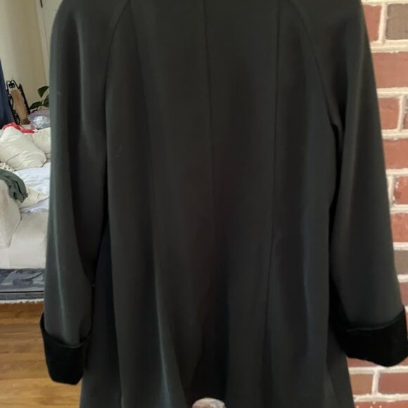 London Fog  Velvet Cuff Pea Coat/ Rain Coat NWoT - Picture 11 of 11
